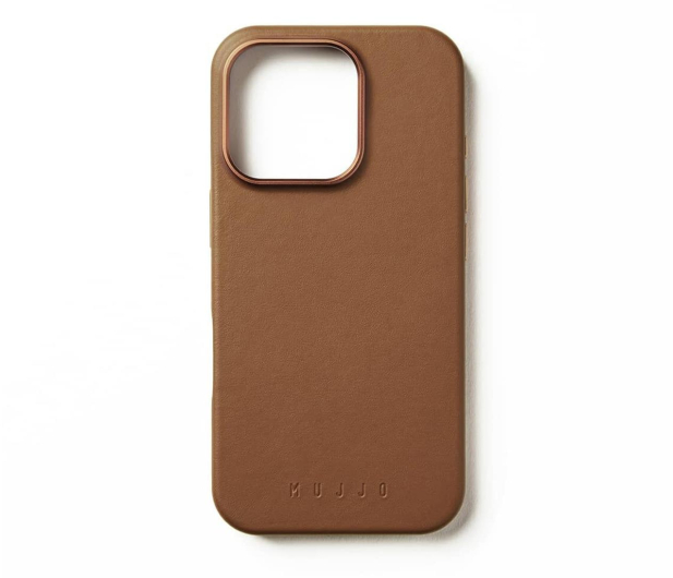 Mujjo Leather Case iPhone 16 Pro MagSafe tan - 1296449 - zdjęcie